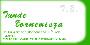 tunde bornemisza business card